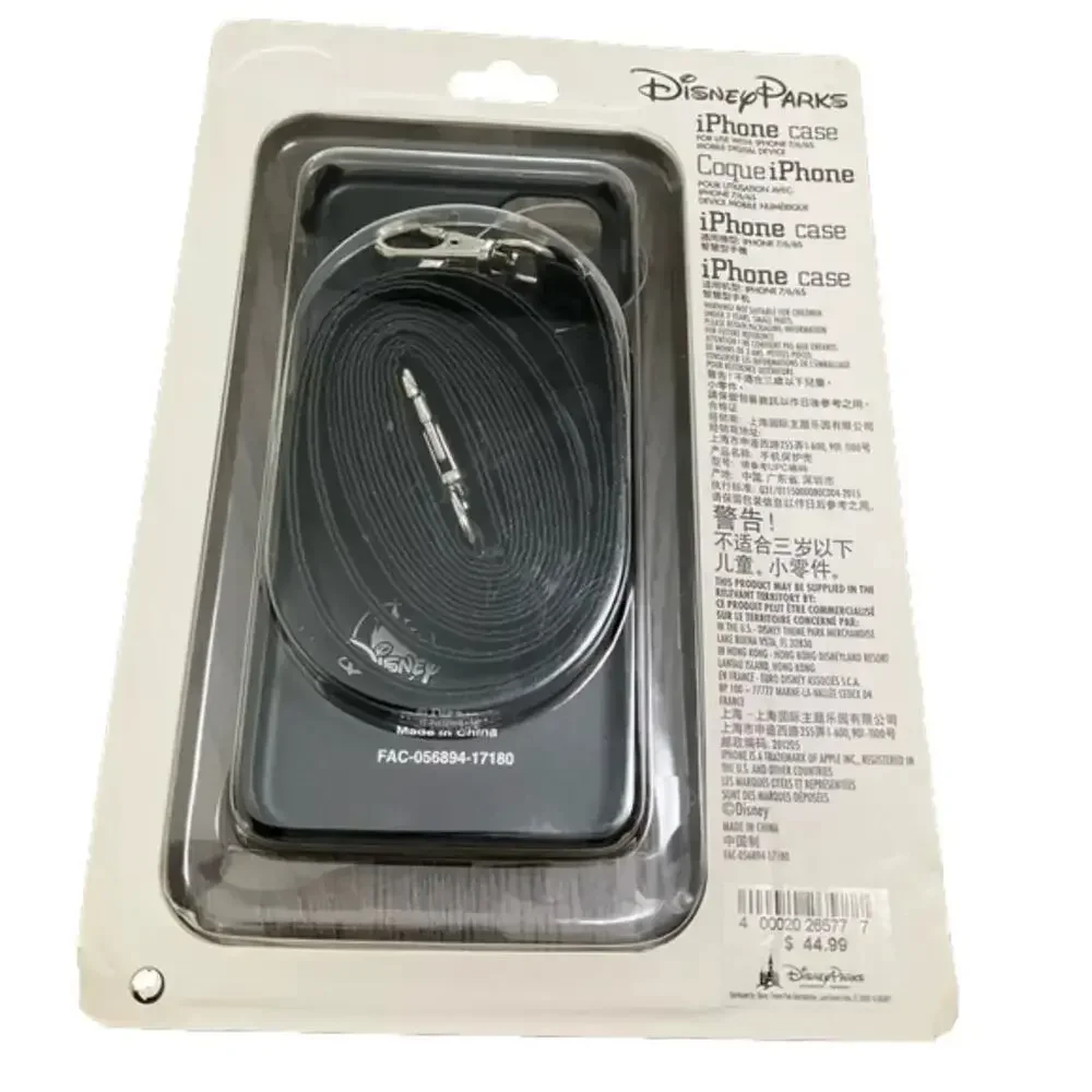 Disney D-Tech iPhone 7/6S Plus Mobile Digital Device Minnie Bow Black White NEW